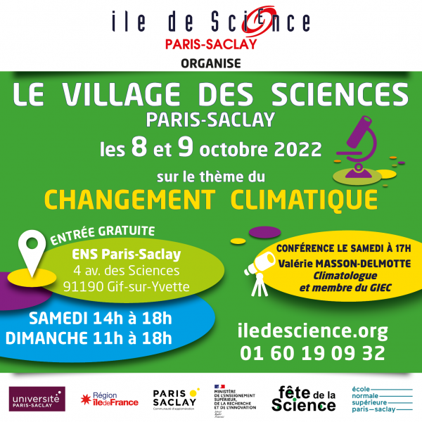 Village des Sciences Paris-Saclay 2022